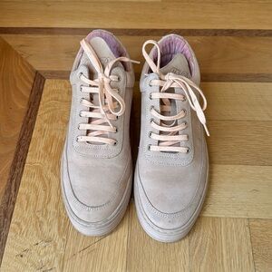 Filling pieces women's pink sneakers
